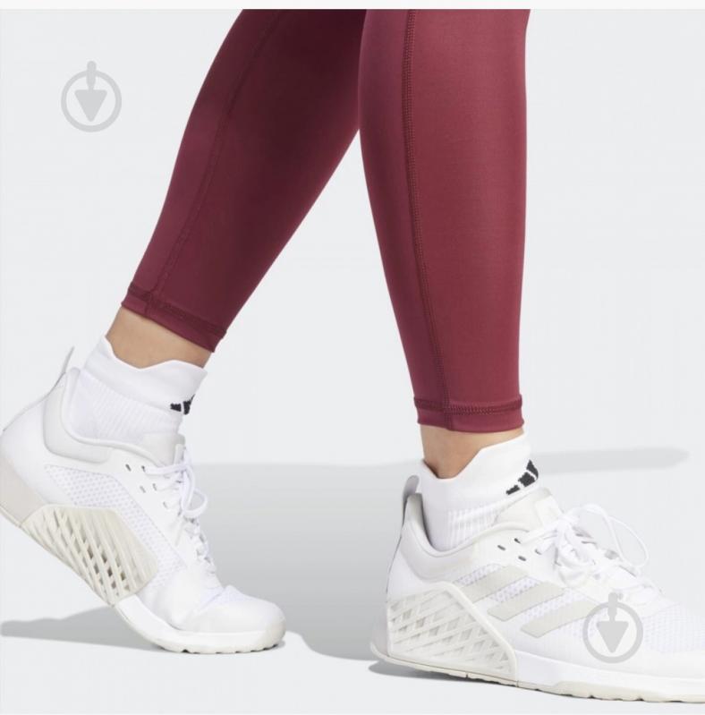 Брюки Adidas IJ9299 р. S красный - фото 5