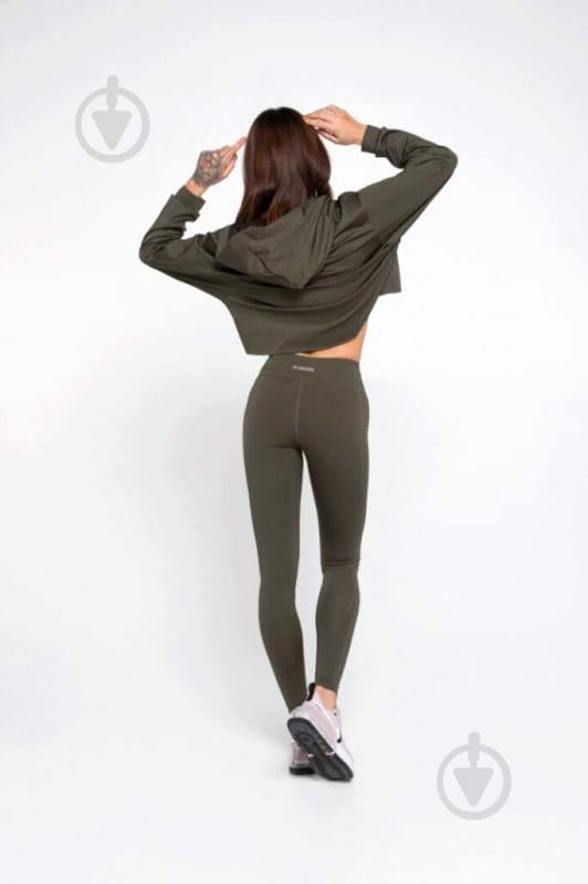 Худи Designed for Fitness Basic New 812410303 р. XS/S хаки - фото 3