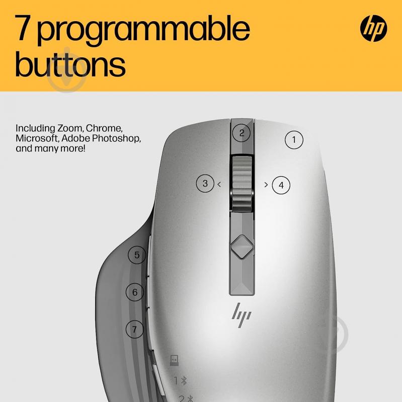 Мышь HP Creator 930 WL silver (1D0K9AA) - фото 13