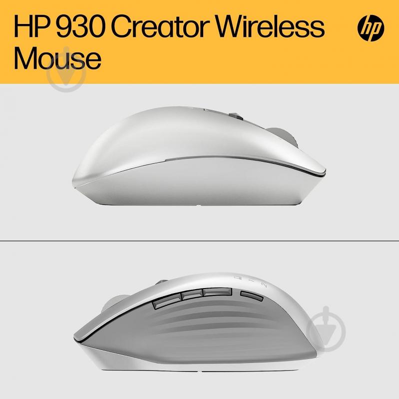 Мышь HP Creator 930 WL silver (1D0K9AA) - фото 7