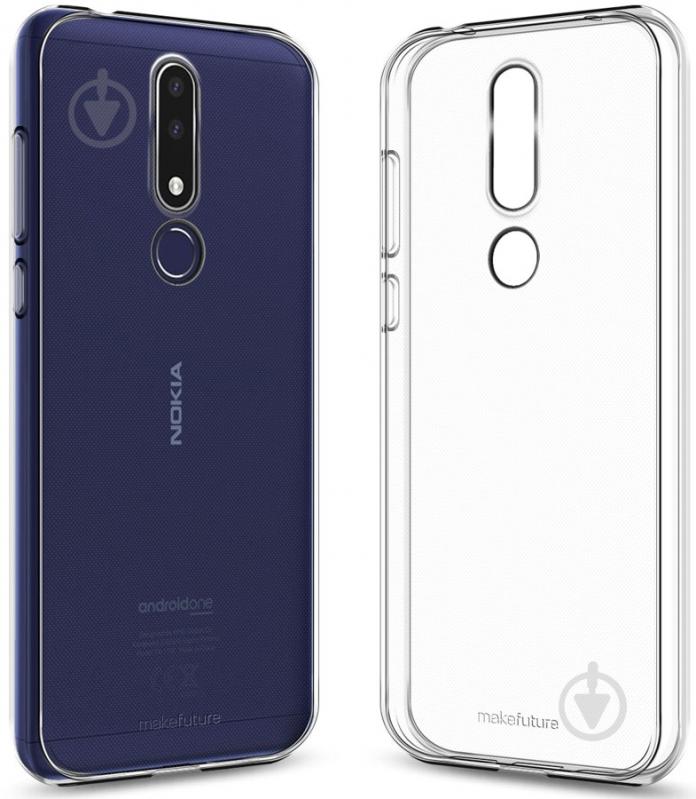 Чехол-накладка MakeFuture Air Case для Nokia 3.1 Plus clear (MCA-N31P) - фото 1