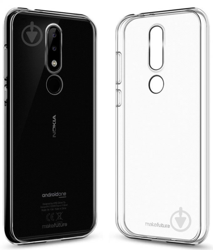 Чохол-накладка MakeFuture Air Case для Nokia 5.1 Plus clear (MCA-N51P) - фото 1
