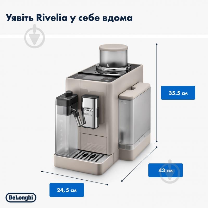 Кавомашина Delonghi Rivelia EXAM440.55.BG - фото 8