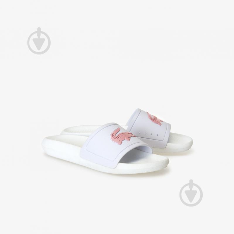 Шльопанці Lacoste CROCO_SLIDE_119_3_CFA 737CFA00051Y9 р.35,5 білий - фото 2 Шльопанці Lacoste CROCO_SLIDE_119_3_CFA 737CFA00051Y9 р.35,5 білий - фото 2