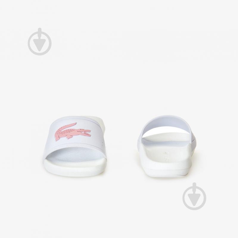 Шльопанці Lacoste CROCO_SLIDE_119_3_CFA 737CFA00051Y9 р.40,5 білий - фото 5