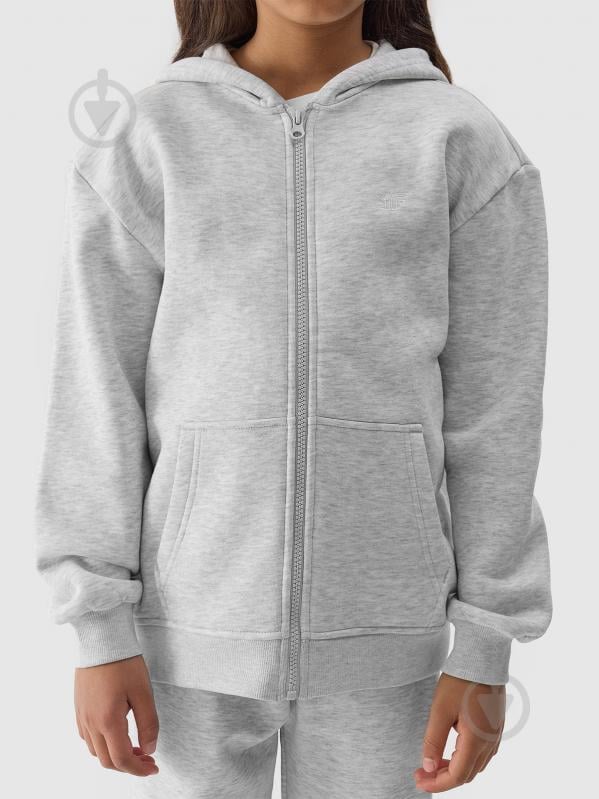 Джемпер 4F SWEATSHIRT F1861 4FJWMM00TSWSF1861-25M р.152 сірий - фото 5