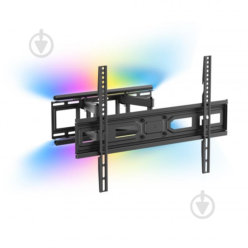 Крепление для телевизора Kivi с подсветкой ALUMIGLOW TV MOUNT поворотно-наклонные 37"-80" черный - фото 12