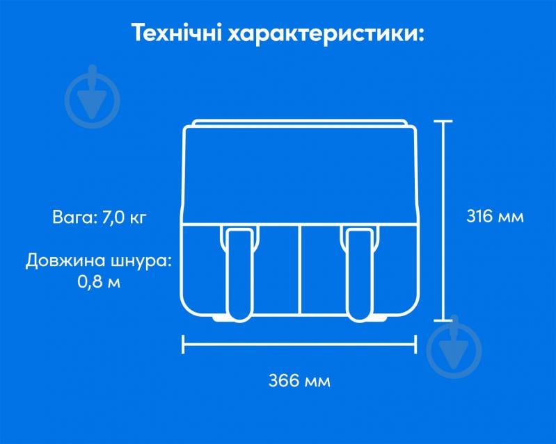 Мультипіч NUTRIBULLET Twin NBA081B - фото 8