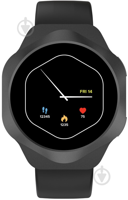 Смарт-годинник Canyon Hexagon SW-88 BT-CALL black (CNS-SW88BB) - фото 2