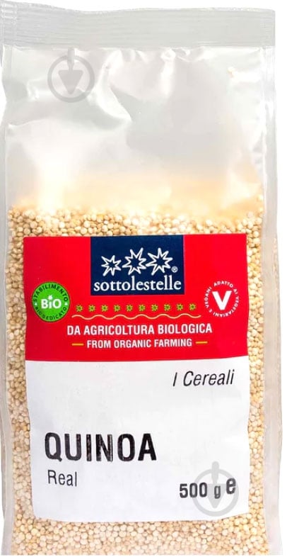 Киноа Sottolestelle органическое 500 г - фото 1 Киноа Sottolestelle органическое 500 г - фото 1