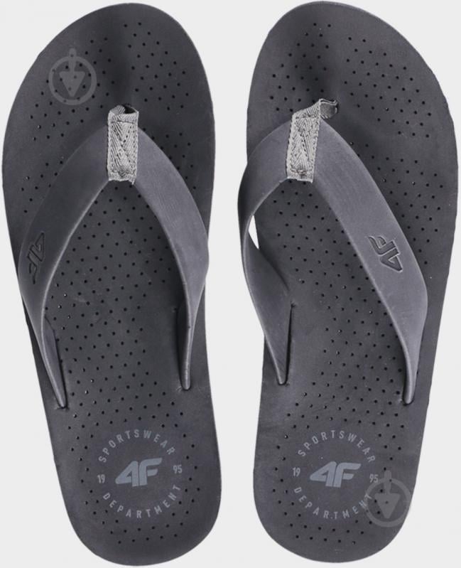 Шльопанці 4F FLIPFLOP M088 4FSS23FFLIM088-22S р.45 сірий - фото 4