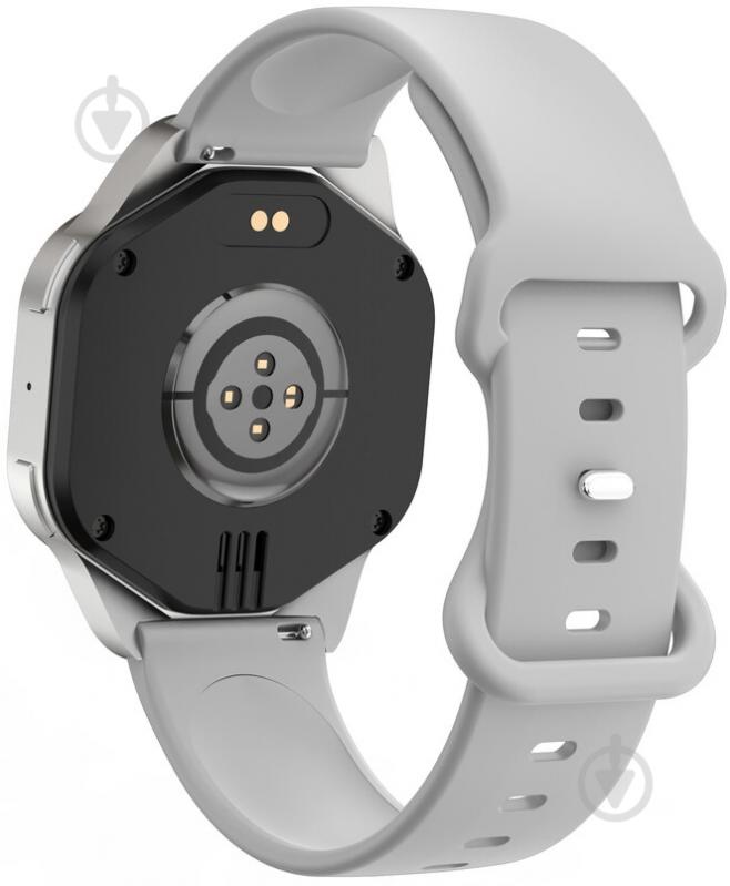 Смарт-часы Canyon Hexagon SW-88 BT-CALL silver (CNS-SW88SS) - фото 4