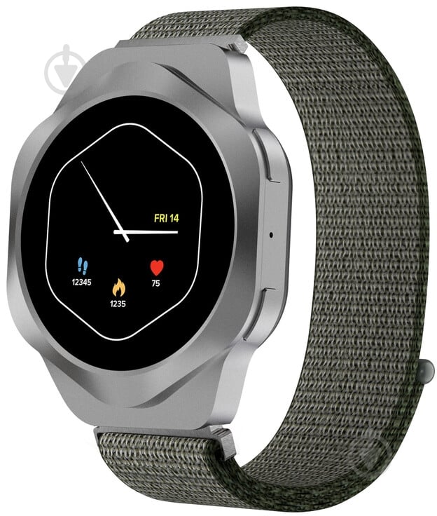 Смарт-часы Canyon Hexagon SW-88 BT-CALL silver (CNS-SW88SS) - фото 6