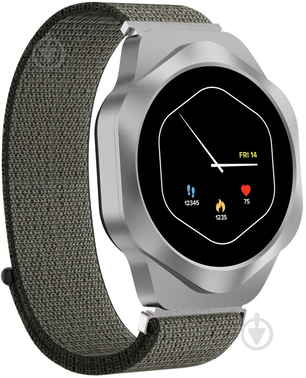 Смарт-часы Canyon Hexagon SW-88 BT-CALL silver (CNS-SW88SS) - фото 7