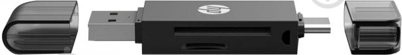 Кардридер HP DHC-CT102 USB-C 2-In-1 Card Adapter - фото 6