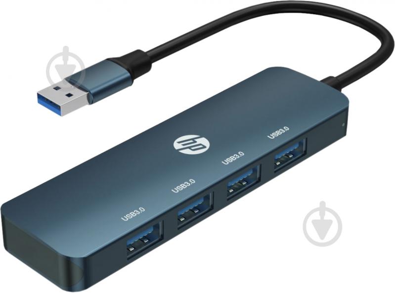 USB-хаб HP USB3.0 Black (DHC-CT100) 4хUSB3.0 - фото 1