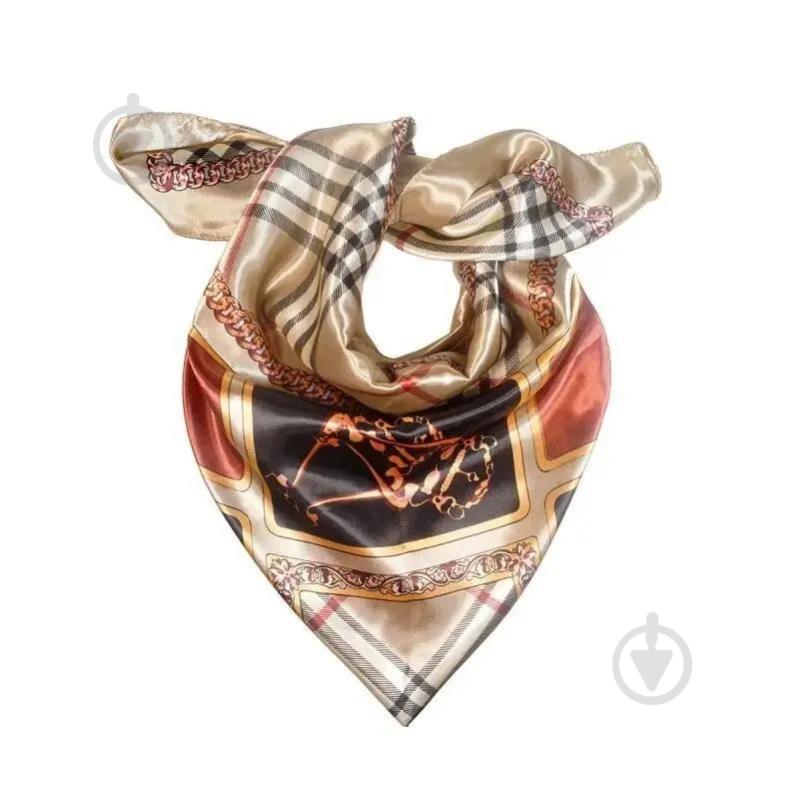 Платок Supretto 56670003 кофейный - фото 1