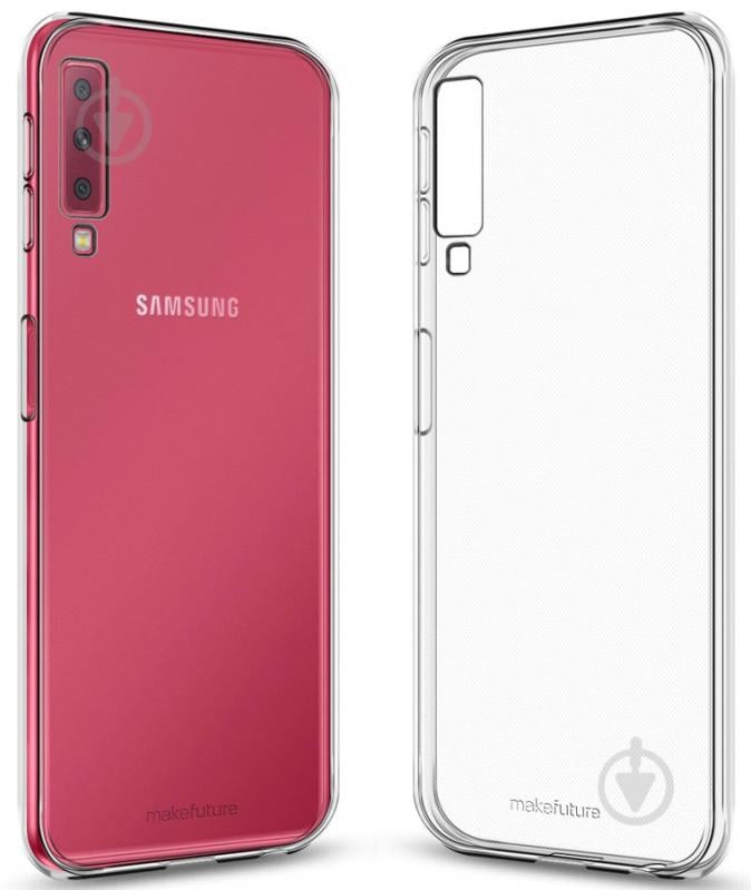 Чохол-накладка MakeFuture Air Case для Samsung A7 2018 (A750) clear (MCA-SA750CL) - фото 1