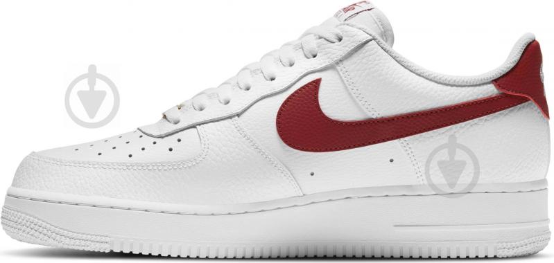 Кроссовки мужские демисезонные Nike AIR FORCE 1 CZ0326-100 р.44 белые - фото 4