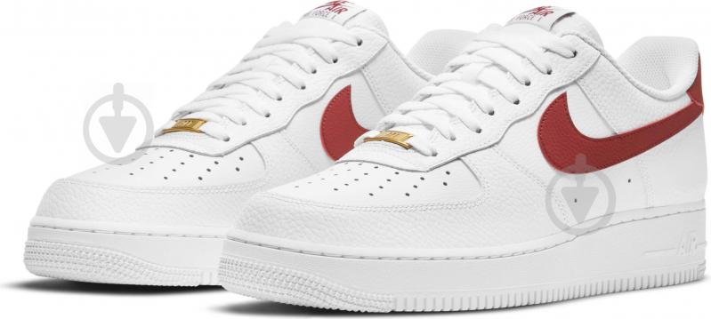 Кроссовки мужские демисезонные Nike AIR FORCE 1 CZ0326-100 р.44 белые - фото 6