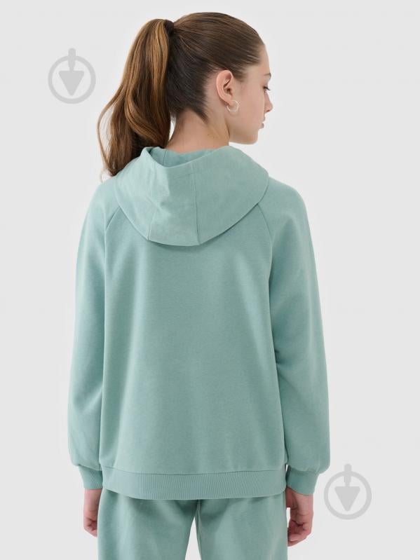 Джемпер 4F SWEATSHIRT F1478 4FJWSS25TSWSF1478-47S р.158 мятный - фото 2 Джемпер 4F SWEATSHIRT F1478 4FJWSS25TSWSF1478-47S р.158 мятный - фото 2