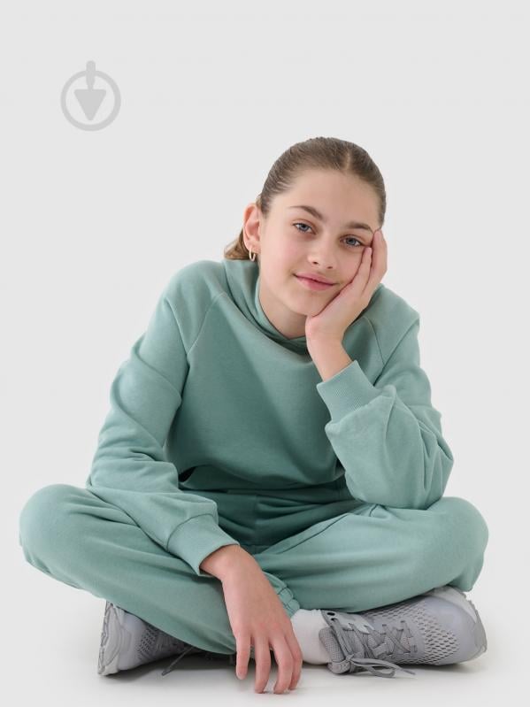 Джемпер 4F SWEATSHIRT F1478 4FJWSS25TSWSF1478-47S р.158 мятный - фото 3 Джемпер 4F SWEATSHIRT F1478 4FJWSS25TSWSF1478-47S р.158 мятный - фото 3