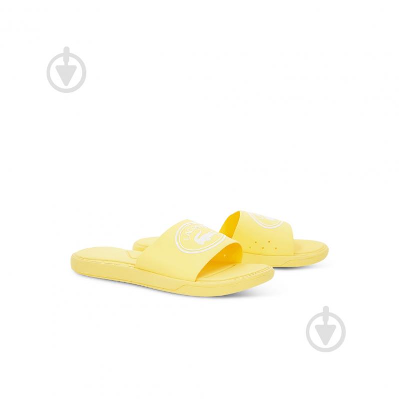Шлепанцы Lacoste L.30_SLIDE_119_2_CFA 737CFA0020241 р.38 желтый - фото 2