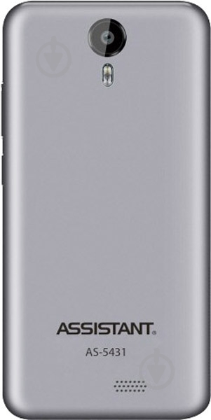 Смартфон Assistant AS-5431 grey - фото 3