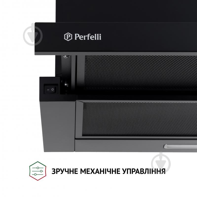 Вытяжка Perfelli TL 5316 BL 700 LED телескопическая - фото 5