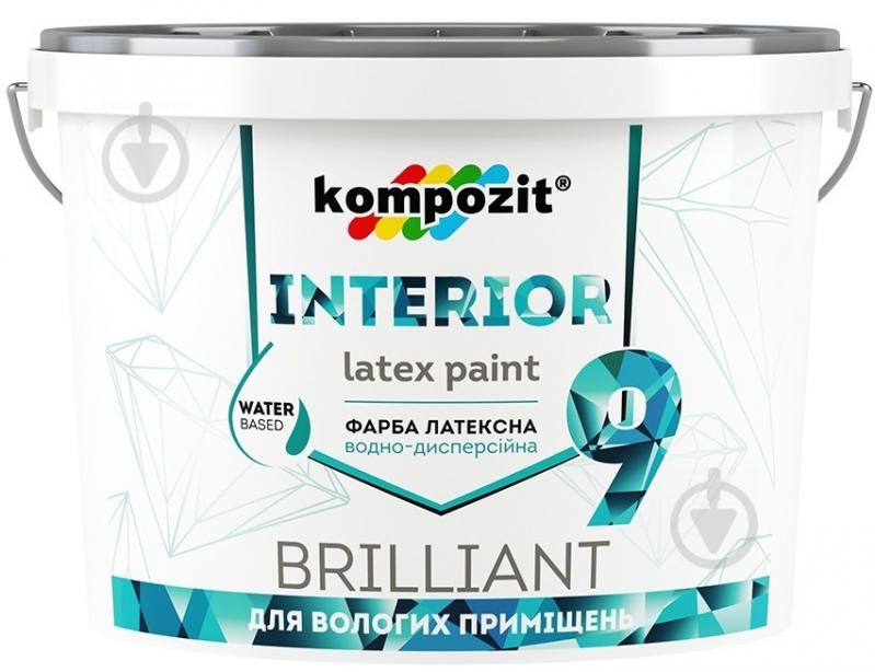 ᐉ Краска акриловая Kompozit INTERIOR 9 для откосов и влажных помещений ...
