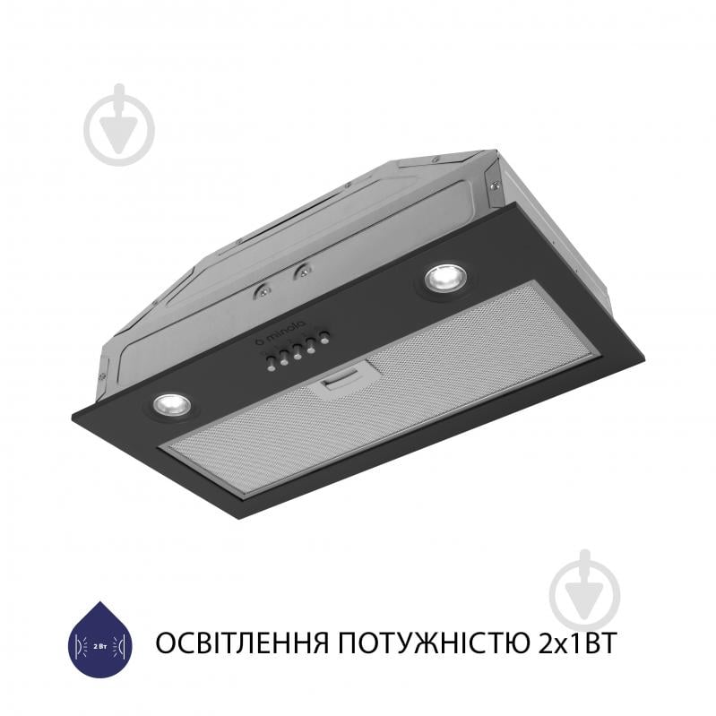 Вытяжка Minola HBI 5204 GR 700 LED полновстраиваемая - фото 5