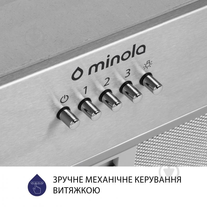 Витяжка Minola HBI 5204 I 700 LED повновбудовувана - фото 6