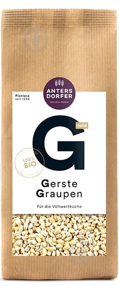 Крупа перлова Antersdorfer Die Bio-Muhle 500 г - фото 1
