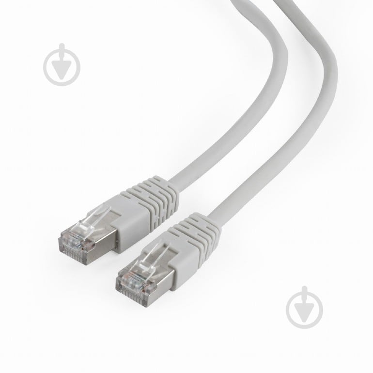 Патч-корд Cablexpert 3 м серый (PP6-LSZH-3M) FTP, литой, 50u " - фото 1 Патч-корд Cablexpert 3 м серый (PP6-LSZH-3M) FTP, литой, 50u " - фото 1