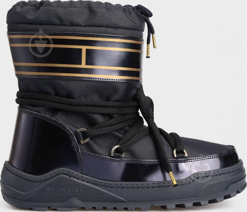 Сапоги Tommy Hilfiger W1285ANDA 7C2 FW0FW02073-403 р.36 синий - фото 2