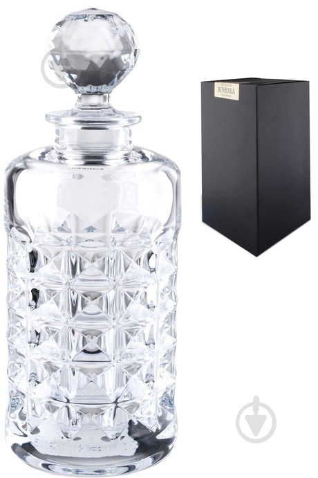 Графин для виски Bohemia Diamond 700 мл - фото 4 Графин для виски Bohemia Diamond 700 мл - фото 4