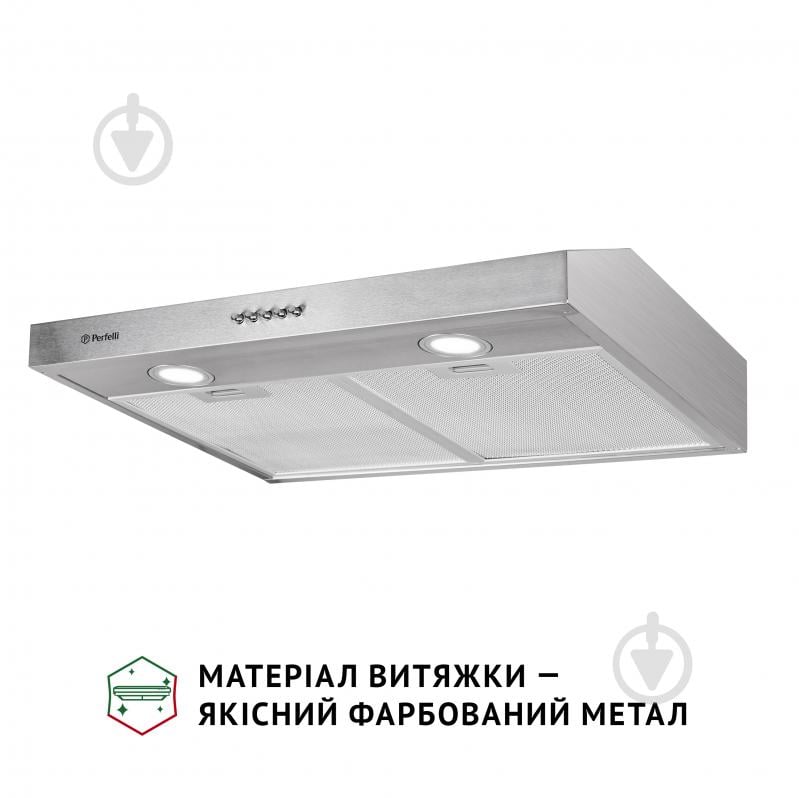 Витяжка Perfelli PL 6002 I LED плоска - фото 4