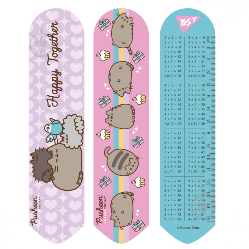 Закладка 2D Pusheen friends 708132 YES - фото 1