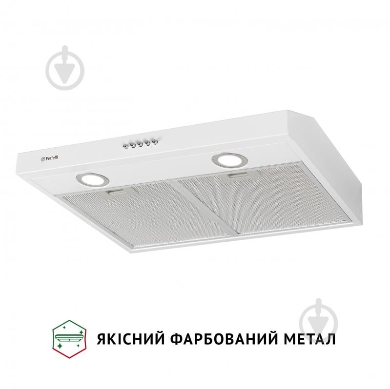 Витяжка Perfelli PL 6002 W LED плоска - фото 4