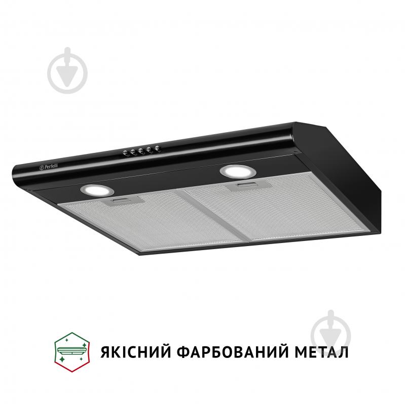 Витяжка Perfelli PL 6022 BL LED плоска - фото 4