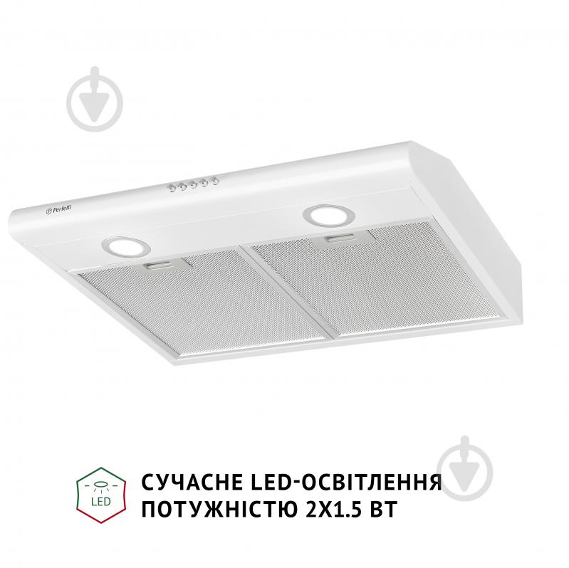 Вытяжка Perfelli PL 6022 W LED плоская - фото 3