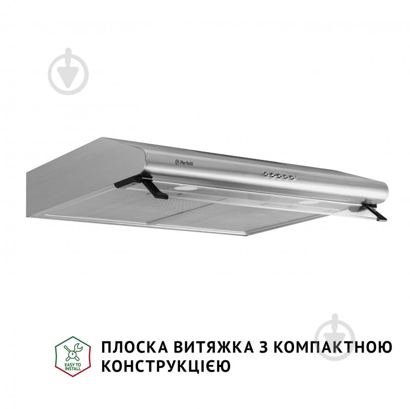 Вытяжка Perfelli PL 6042 I LED плоская - фото 2