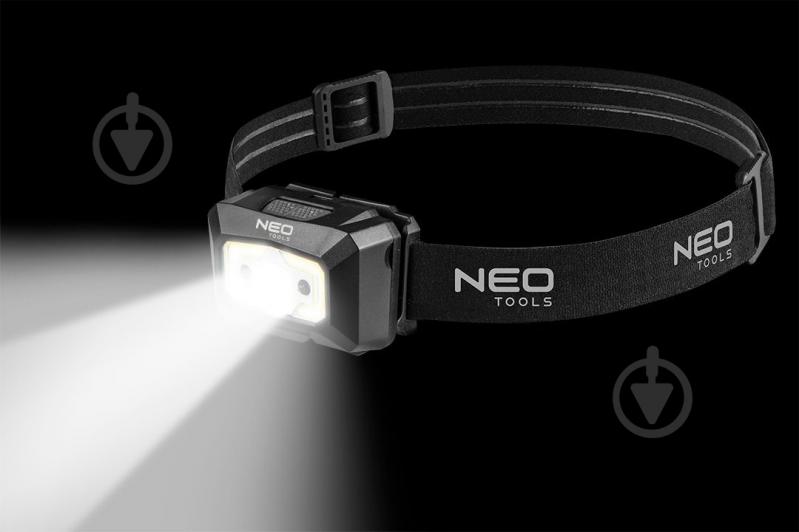 Ліхтар налобний Neo з акумулятором USB 250 lm COB LED + датчик руху - фото 11