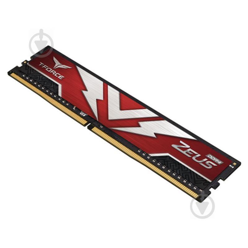 Оперативна пам'ять Team DDR4 SDRAM 8 GB (1x8GB) 2666 MHz (TTZD48G2666HC1901) T-Force Zeus Red - фото 3