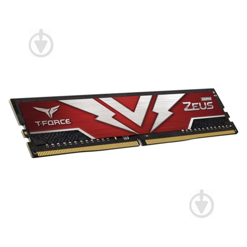 Оперативна пам'ять Team DDR4 SDRAM 8 GB (1x8GB) 2666 MHz (TTZD48G2666HC1901) T-Force Zeus Red - фото 4