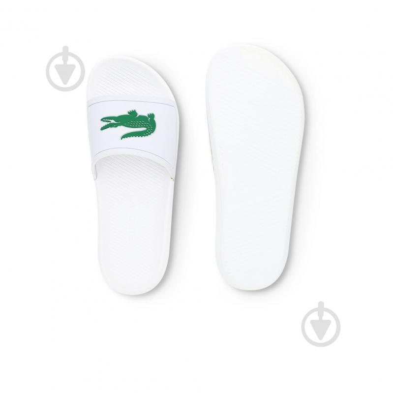 Шльопанці Lacoste CROCO_SLIDE_119_1_CMA 737CMA0018082 р.43 білий - фото 4