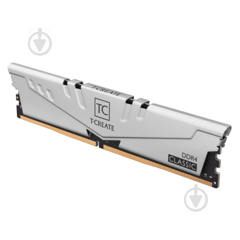 Оперативна пам'ять Team DDR4 SDRAM 16 GB (2x8GB) 2666 MHz (TTCCD416G2666HC19DC01) T-Create Classic 10L Gray - фото 2