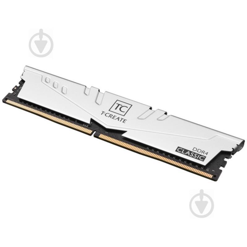 Оперативна пам'ять Team DDR4 SDRAM 16 GB (2x8GB) 2666 MHz (TTCCD416G2666HC19DC01) T-Create Classic 10L Gray - фото 4