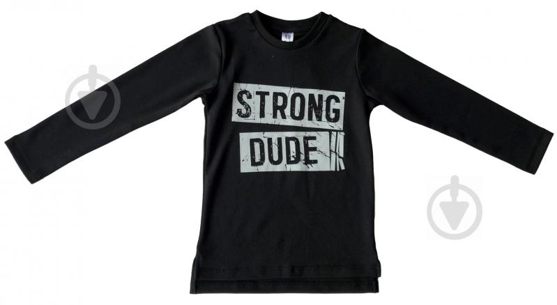 Джемпер для хлопчика Roksana Strong dude р.128 чорний 1068/22007 - фото 1