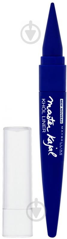 Карандаш для глаз Maybelline New York Master Kajal Khol Liner лазурный 4 г - фото 2